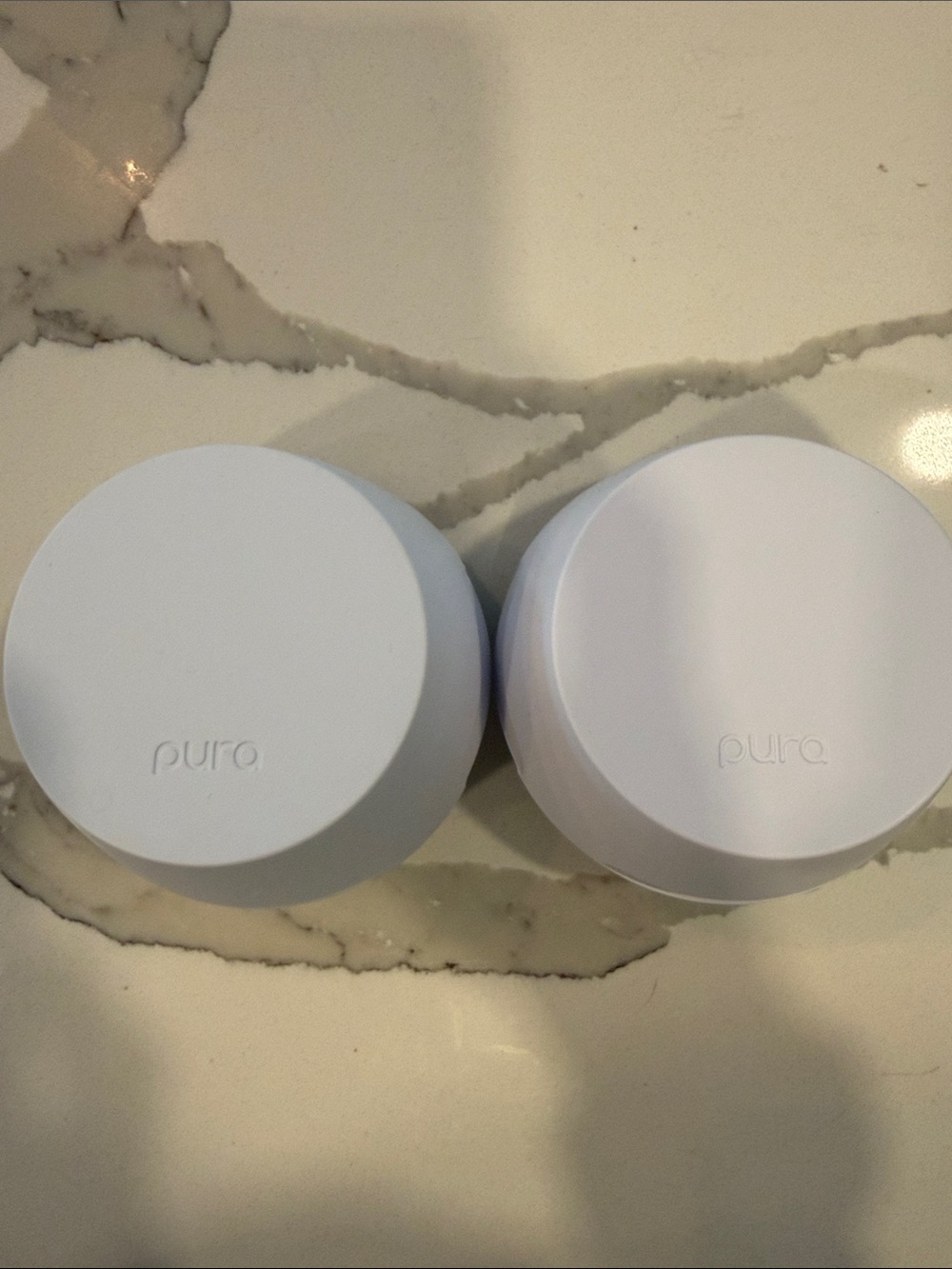 Pura White Smart Home Diffusers - Set of 2